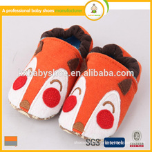 manufacturer 2015 best selling lovely animal patterns cotton fabric cheap children winter shoes